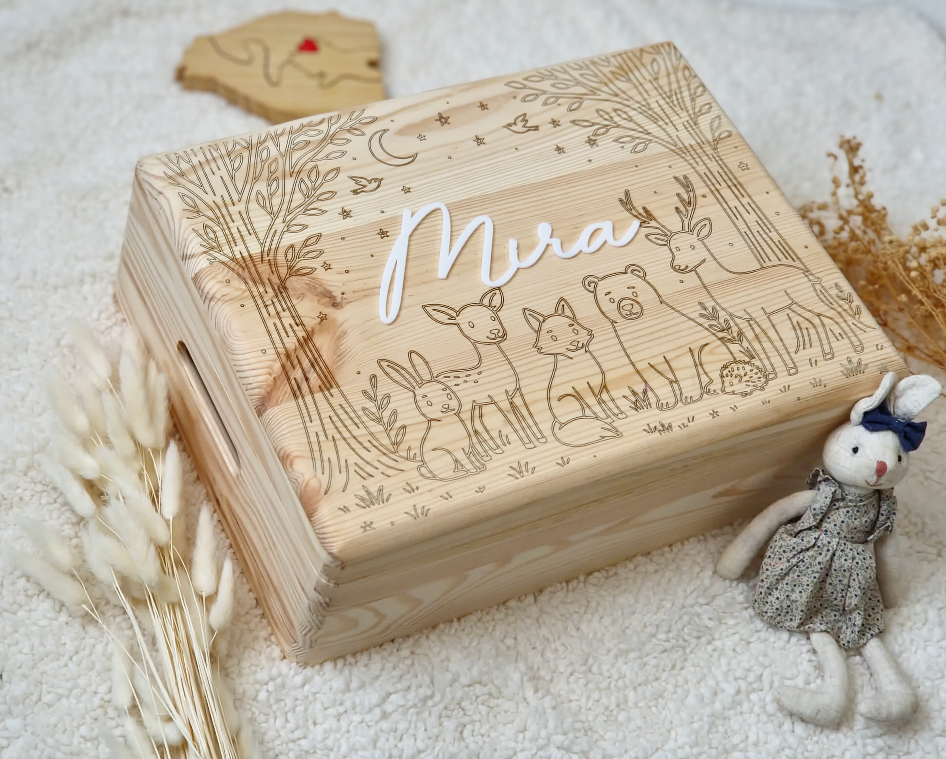 Cutie amintiri Personalizată Pădurea Fermecată