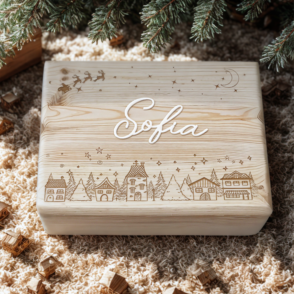 Cutie Satul lui Moș Crăciun