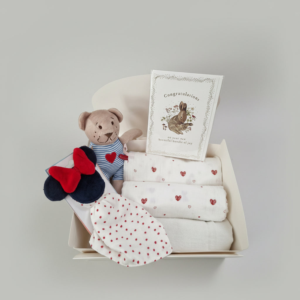 Set cadou nou-născut "Bun venit, bebe"