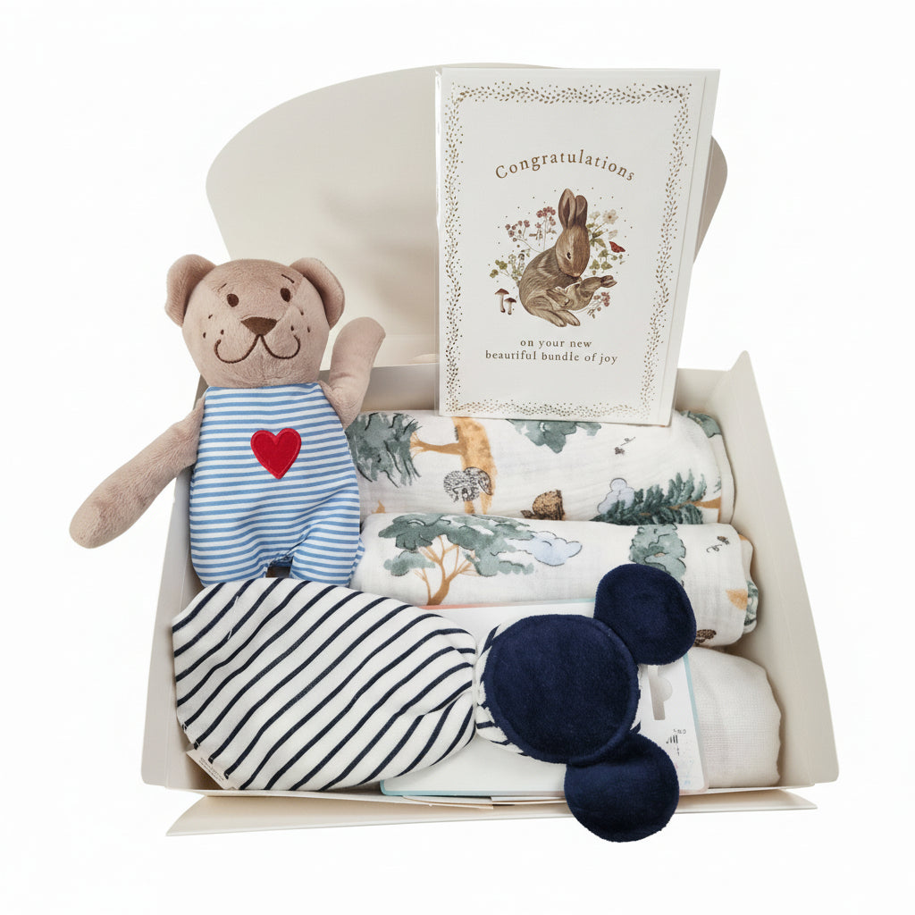 Set cadou nou-născut "Bun venit, bebe"