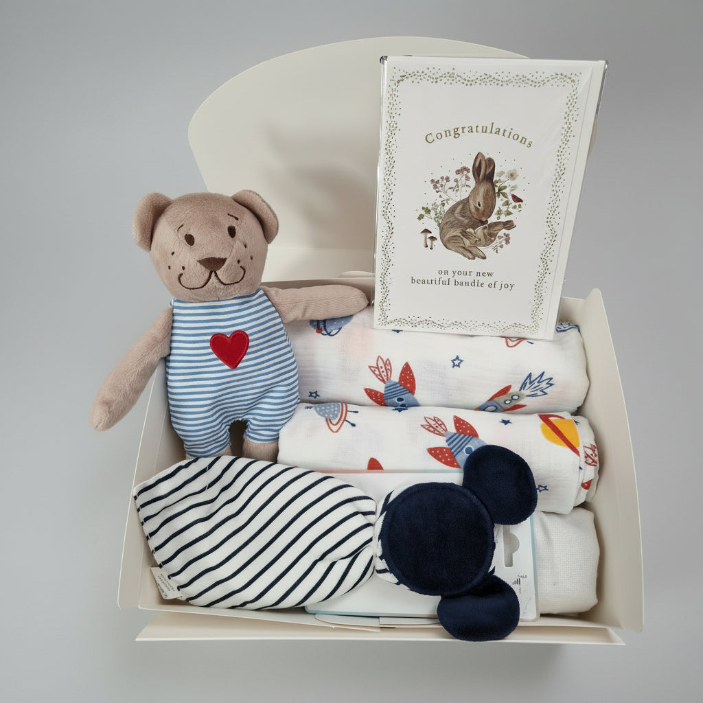 Set cadou nou-născut "Bun venit, bebe"