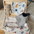 Set Cadou Nou-Născut – Cadou Bebeluș cu Păturică și Jucării