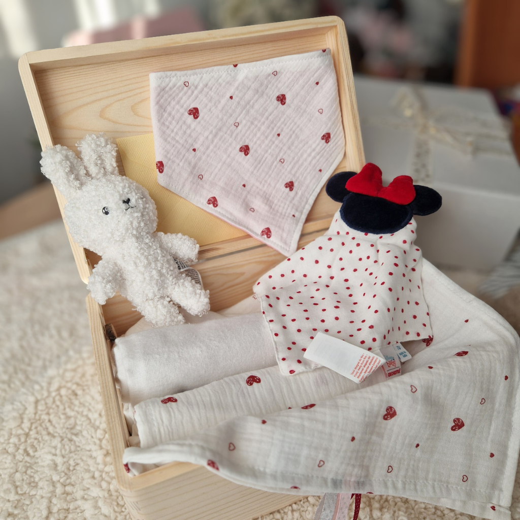 Set Cadou Nou-Născut – Cadou Bebeluș cu Păturică și Jucării